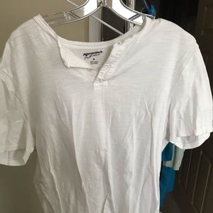 Mens Arizona Button-Down V Neck M